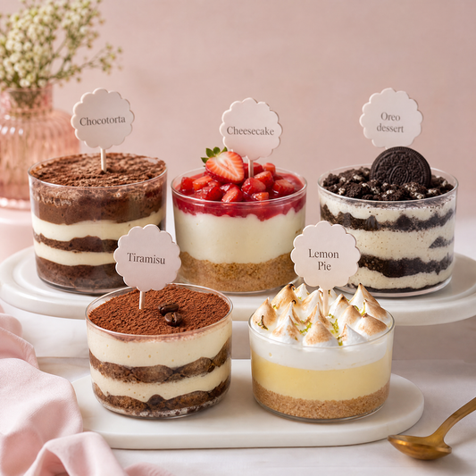 Emprende con postres en vaso + 3 bonos y gana + 800.000 al mes